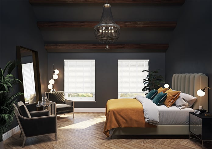 Ecowood Deluxe, Supreme White Fine Grain - Motorised Venetian Blind - Image 11